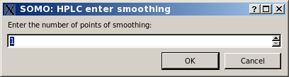 SOMO HPLC-SAXS smoothing window panel