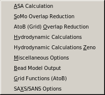 Modify SOMO Options